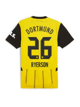 Moški Nogometna dresi replika Borussia Dortmund Julian Ryerson #26 Domači 2024-25 Kratek rokav